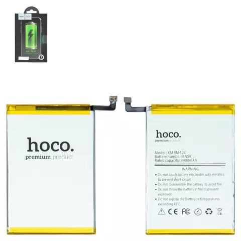 Акумулятор Hoco BN5K для Xiaomi Poco C55, Redmi 12C, Li-Polymer, 3,85 B, 5000 мАч