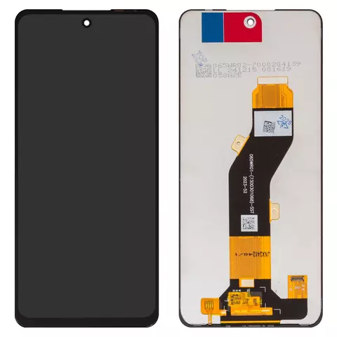 Дисплей для ZTE Blade A75 4G, Blade V60 Design, Nubia V60 Design, чорний, без рамки, Original (PRC), 065WR01-(7300301068)-SST