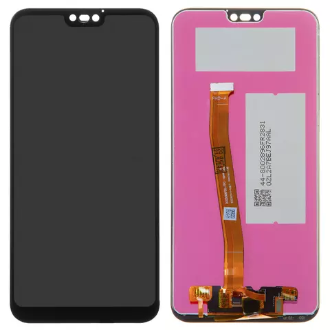 Дисплей для Huawei P20 Lite, чорний, без логотипа, без рамки, High Copy, ANE-L21/ANE-LX1
