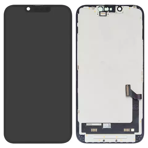 Дисплей для iPhone 14, чорний, з рамкою, Original (PRC), NEW