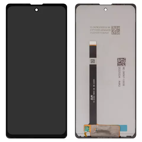Дисплей для Blackview A100, чорний, без рамки, High Copy, 15-32302-10832-38