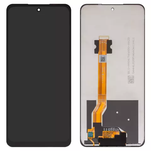 Дисплей для Oppo A3 (CPH2669), A40, чорний, без рамки, High Copy, FPC6713