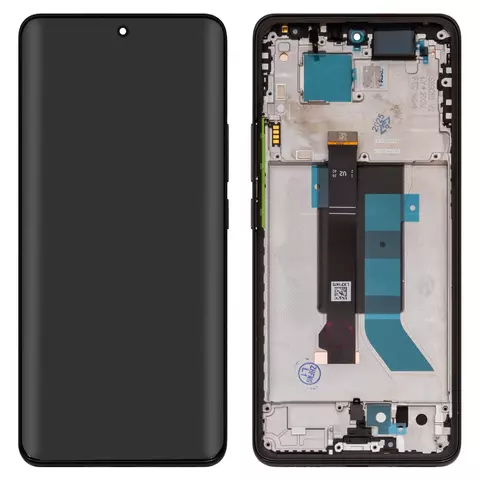 Дисплей для Xiaomi Poco X7 Pro, чорний, без рамки, Original (PRC), 2412DPC0AG, 2412DPC0AI