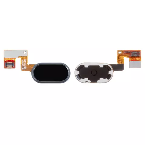 Шлейф для Meizu M3 Note, кнопки меню, чорний, з компонентами, 10 pin / M681H/M681Q/M681C