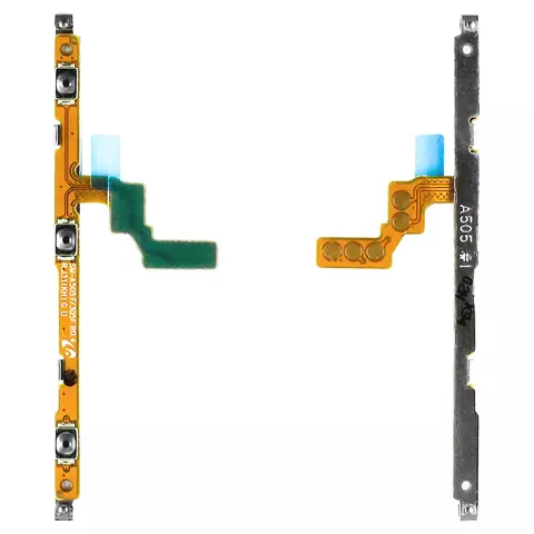 Шлейф для Samsung A205F/DS Galaxy A20, A305F/DS Galaxy A30, A307 Galaxy A30s, A405F/DS Galaxy A40, A505F/DS Galaxy A50, A507 Galaxy A50s, кнопок звуку, кнопки ввімкнення