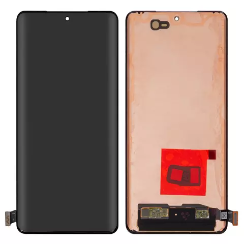 Дисплей для OnePlus 12, чорний, без рамки, Оригінал (переклеєне скло)