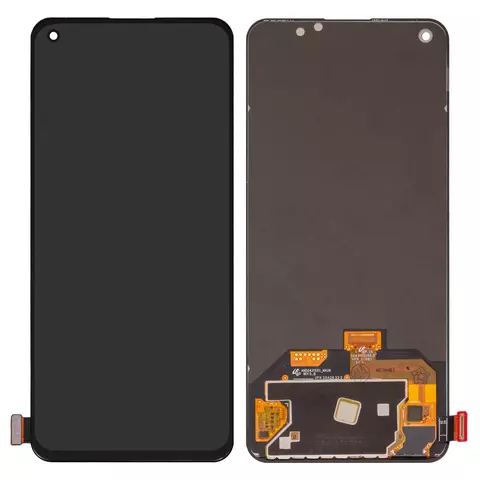 Дисплей для Realme GT 5G, GT Master; OnePlus Nord 2 5G, Nord 2T, Nord CE 5G; Oppo Reno5 4G, Reno5 5G, Reno6, чорний, без рамки, Original (PRC), CPH2159, PEGM00, PEGT00, CPH2145, AMS643YE01 REV 5.9