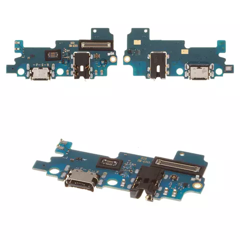 Шлейф для Samsung A315 Galaxy A31, конектора зарядки, Original (PRC), плата зарядки