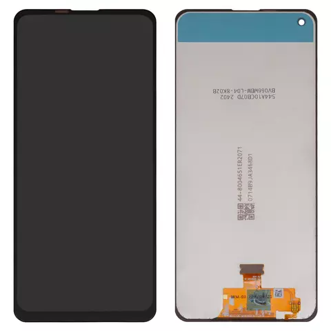 Дисплей для Samsung A217 Galaxy A21s, чорний, без рамки, (Box)