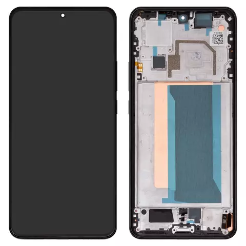 Дисплей для Xiaomi 13T, 13T Pro, Redmi K60 Ultra, чорний, з рамкою, Original (PRC), 2306EPN60G, 23078PND5G, 23078RKD5C