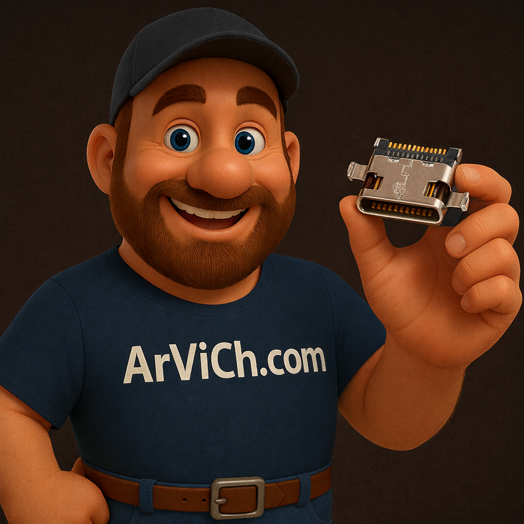 Заміна роз'єму microUSB