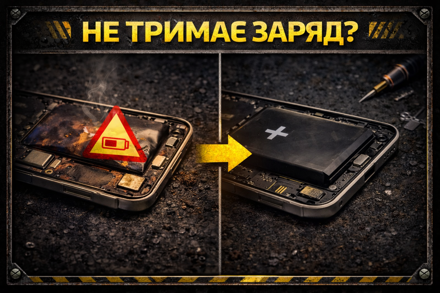 Заміна акумулятора