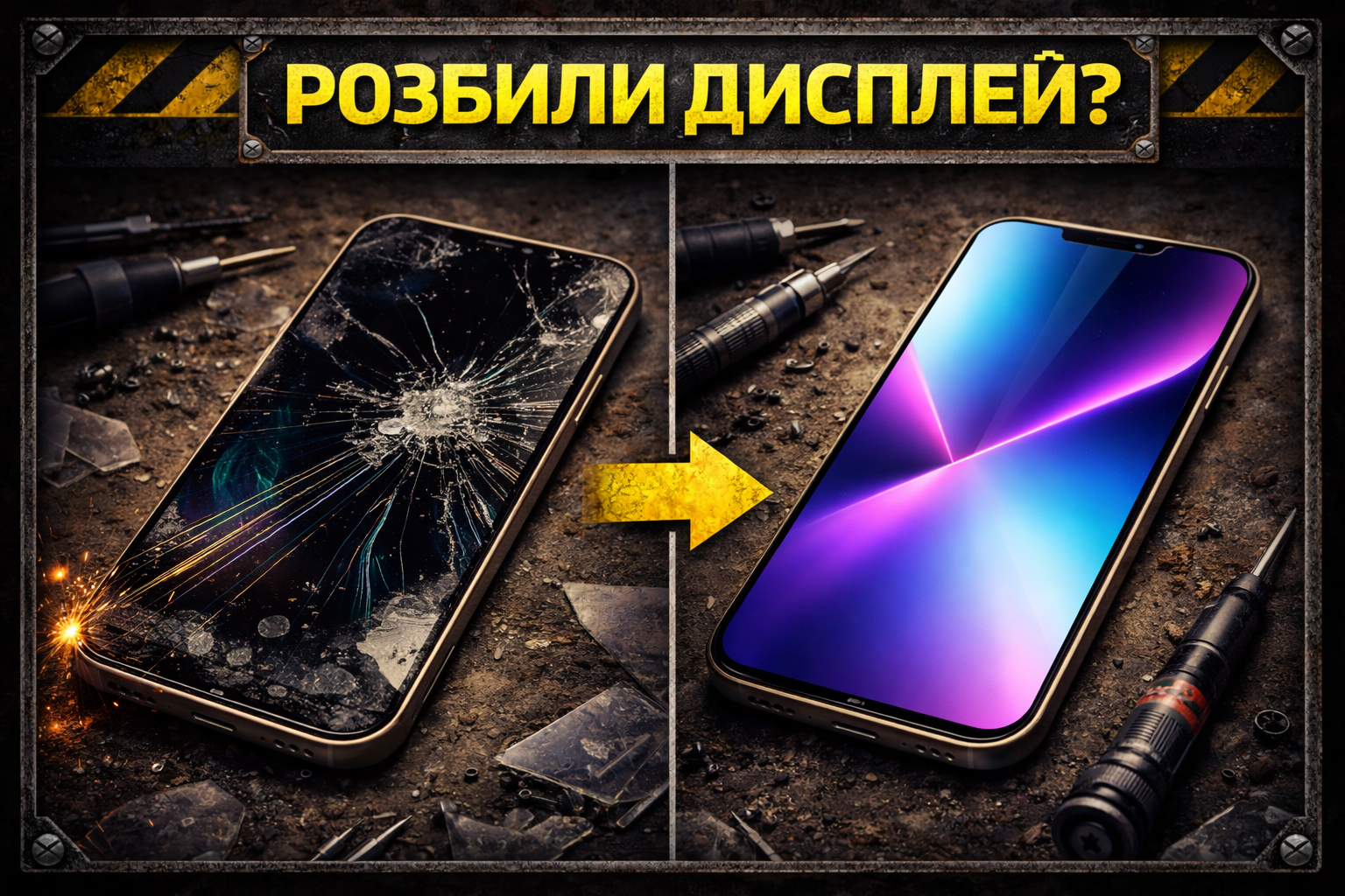 Заміна дисплея