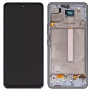 Дисплей для Samsung A536 Galaxy A53 5G, синій, з рамкою, High Copy, original LCD size, (OLED)