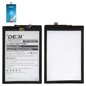 Акумулятор Deji BL-49FX для Infinix Hot 8, Hot 9 Pro (X655F), Smart 6 (X6511), Li-ion, 3,85 B, 5000