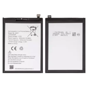 Акумулятор BL-49HT для Tecno Camon 16, Spark 6, Li-Polymer, 3,85 B, 5000 мАг, Original (PRC)