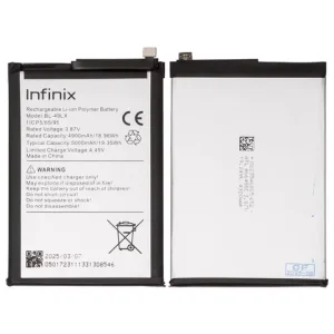 Акумулятор BL-49LX для Infinix Hot 12 (X6817), Hot 20 (X6826), Hot 20S (X6827), Li-Polymer, 3,87 B, 5000 мАг,