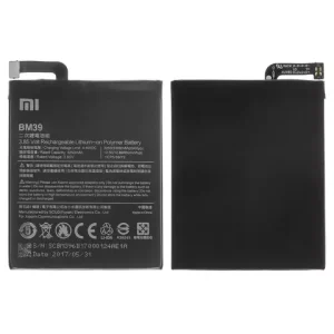 Акумулятор BM39 для Xiaomi Mi 6, Li-Polymer, 3,85 B, 3350 мАг, Original (PRC), MCE16