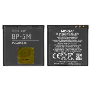 Акумулятор BP-5M для Nokia 5610, Li-ion, 3,7 В, 900 мАг, Original (PRC)