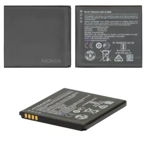 Акумулятор BV-5V для Nokia 1, Li-ion, 3,85 B, 2150 мАг, Original (PRC)