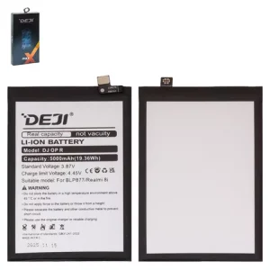 Акумулятор Deji BLP877 для Realme 8, 8i, C35, Narzo 50i Prime, Note 50, Li-ion, 3,87 B, 5000 мАг