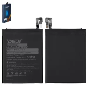 Акумулятор Deji BN45 для Xiaomi Redmi Note 5, Li-ion, 3,85 B, 4000 мАг