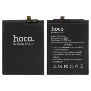 Акумулятор Hoco BN47 для Xiaomi Mi A2 Lite, Redmi 6 Pro, Li-Polymer, 3,85 B, 4000 мАг, M1805D1SG