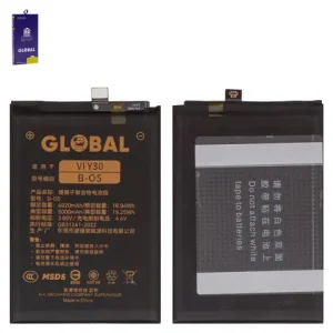 Акумулятор Mechanic B-O5 для Vivo Y11s, Y12a, Y12s, Y20 (2020), Y20i, Y20s, Y30, Li-Polymer, 3,85 B, 5000 мАг