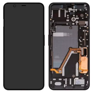 Дисплей для Google Pixel 4 XL, чорний, з рамкою, Original (PRC)