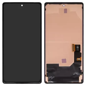 Дисплей для Google Pixel 6, чорний, з рамкою, High Copy, (OLED) GB7N6, G9S9B16