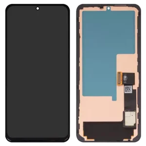 Дисплей для Google Pixel 8, чорний, з рамкою, Сopy, (TFT) GKWS6, G9BQD, GA04851 US, GZPFO, GPJ41