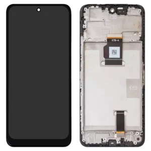 Дисплей для Huawei Honor X7b, чорний, з рамкою, High Copy