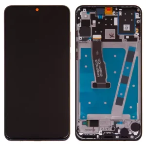 Дисплей для Huawei P30 Lite (2020) New Edition, чорний, з рамкою, Original (PRC), Marie L21BX