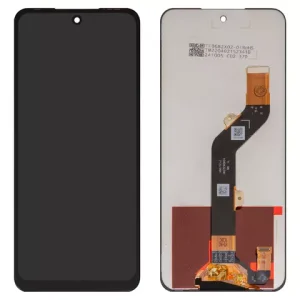 Дисплей для Infinix Hot 30 Play NFC, чорний, без рамки, Оригінал (переклеєне скло), 1540432341, X6835B, X6835