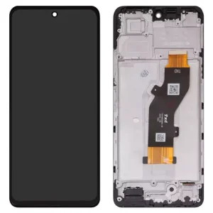 Дисплей для Infinix Hot 50 4G (X6882), чорний, з рамкою, High Copy