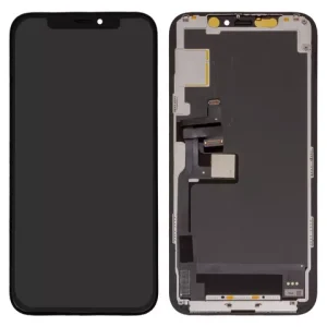 Дисплей для iPhone 11 Pro, чорний, з рамкою, High Copy, без мікросхеми, (OLED), imisu OEM hard