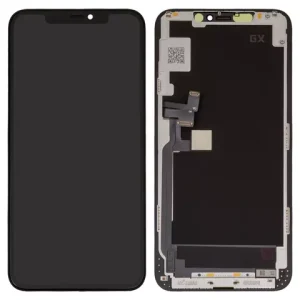 Дисплей для iPhone 11 Pro Max, чорний, з рамкою, High Copy, без мікросхеми, (OLED), GX OEM hard