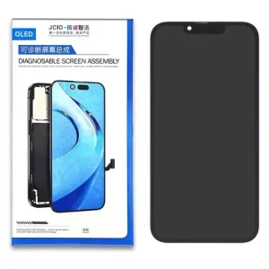 Дисплей JCID для iPhone 13, чорний, з рамкою, High Copy, без помилки, (OLED) JCID diagnosable