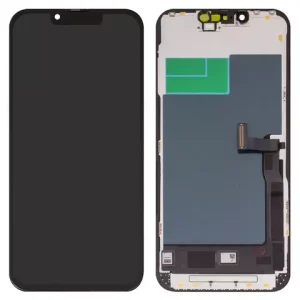 Дисплей для iPhone 13, iPhone 13 Pro, чорний, з рамкою, Copy, Tianma, (TFT)