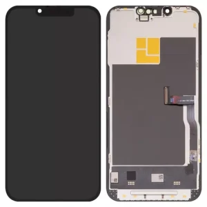 Дисплей для iPhone 13 Pro, чорний, з рамкою, High Copy, без помилки, (OLED), DD-OLED OEM soft, 120Hz, diagnosable