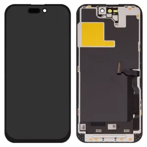 Дисплей для iPhone 14 Pro, чорний, з рамкою, Copy, (TFT), ZY, LTPS HD+