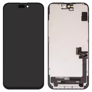Дисплей для iPhone 15 Plus, чорний, з рамкою, Copy, (TFT)