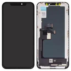 Дисплей для iPhone X, чорний, з рамкою, (TFT), ZY, LTPS HD+