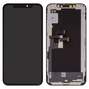 Дисплей для iPhone XS, чорний, з рамкою, High Copy, (OLED), GX OEM hard