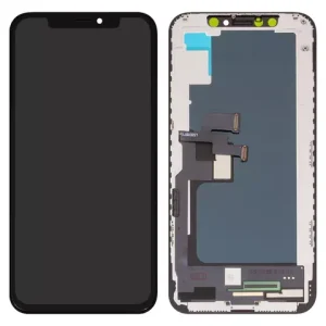 Дисплей для iPhone XS, чорний, з рамкою, Copy, (TFT), GXYK