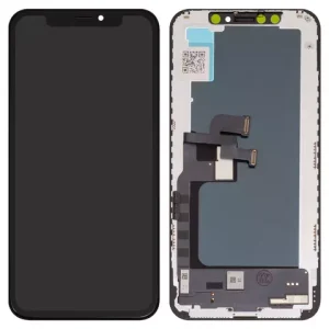 Дисплей для iPhone XS, чорний, з рамкою, Copy, (TFT), ZY, LTPS HD+