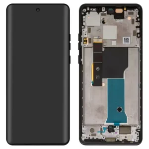 Дисплей для Motorola Edge 40 Neo, чорний, з рамкою, Original (PRC)