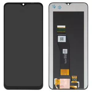 Sk&aelig;rm til Motorola Moto E13 XT2345, sort, rammel&oslash;s, h&oslash;j kopi, XT2345