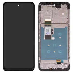 Дисплей для Motorola Moto G13, Moto G23 XT2333, чорний, з рамкою, Original (PRC)