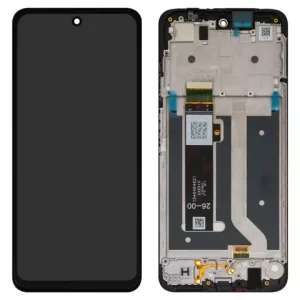 Дисплей для Motorola Moto G34, Moto G45, чорний, з рамкою, High Copy, 1540464621